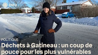 Déchets à Gatineau : un coup de pouce pour les plus vulnérables