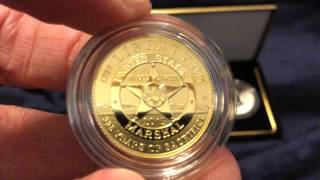 2015 US Marshals 225th Anniversary Commemorative Coin Set Unboxing