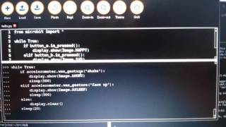Gestures in MicroPython on the BBC micro:bit