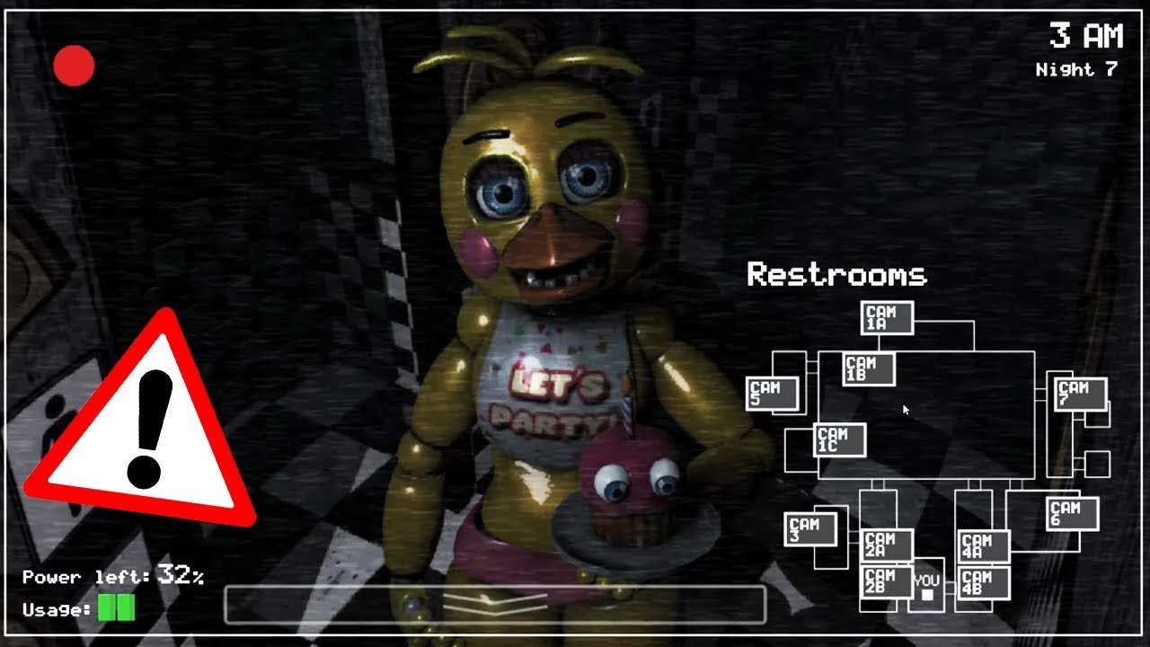 I Added Toy Chica To FNaF 1! FNaF1 + FNaF2! (FNaF 1 Mods) - YouTube