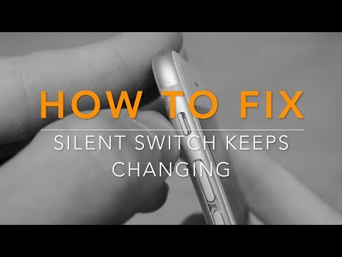 iPhone silent switch not working or keeps changing fix iPhone silent switch not working or keeps changing fix