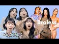 Korean Girls React To Braless Sheer Dress Fashion In Western | 𝙊𝙎𝙎𝘾