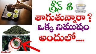 గ్రీన్ టీ తాగుతున్నారా ? ఐతే ఇది తెలుసుకోండి | How many cups of green tea a day in telugu