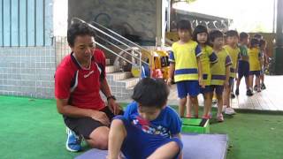 貞德幼兒園美德大班 體能前滾翻 1