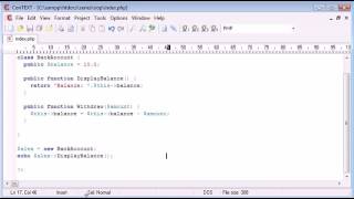 Beginner PHP Tutorial 192 Changing a Property Value ‏