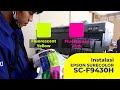 Install Printer Sublimasi Warna Terbaru | Epson SC-F9430H