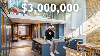 Inside a $3,000,000 New York Style London House with Mezzanine