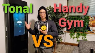 Tonal Vs Handy Gym! Which full body gym is for you?