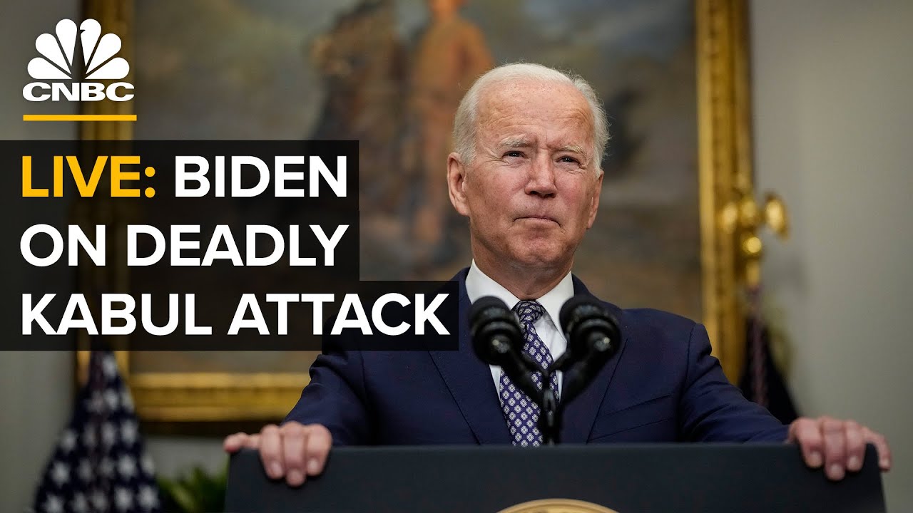 President Biden Delivers Remarks After Deadly Kabul Attack — 8/26/2021 ...