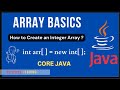 Learn the Easiest Way to Create an Integer Array in Java! #arraybasics