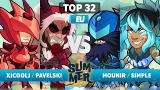 Pavelski \u0026 xJcoolJ vs Mounir \u0026 Simple - Top 32 - Summer Championship 2023 - EU 2v2