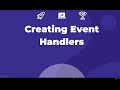 Create Event Handlers - React JS Tutorial ( Lecture 41 )