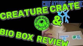 Creature Crate \u0026 Bio Box - Unboxing and Review