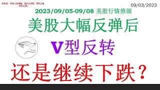 美股大幅反弹后 V型反转 还是继续下跌？