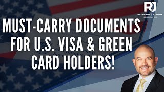 Do You Need to Carry Your Immigration Documents at All Times?