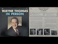 Wayne Thomas In Person, 1965 - 501