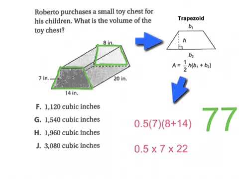 Volume of a trapezoidal Prism Volume of a trapezoidal Prism