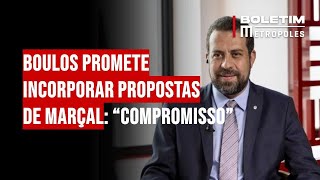 Boulos promete incorporar propostas de Marçal: “Compromisso”