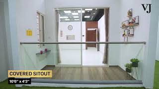 VJ Yashwin Orizzonte : 2 BHK - SAMPLE FLAT tour in HINDI