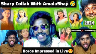 Sharp With Amala Shaji Reels Viral😍| Best Entertainer Fun Galata🤣| Don't Miss the End🔥 #ravensharp