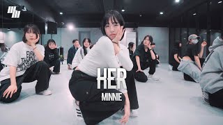 MINNIE - HER DANCE l COVER By 김소현 SO-HYUN LJ DANCE STUDIO | 안무 춤 엘제이댄스 l 분당댄스학원