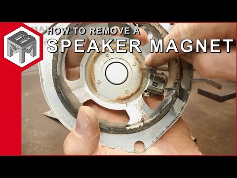 How is the speaker removed?