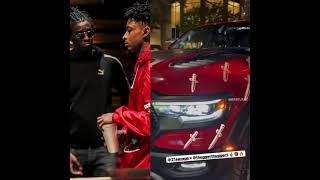 #YoungThug gifted #21Savage a custom TRX for his birthday last night.👀🔥💯💥🔥