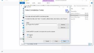 การติดตั้งโปรแกรมสำหรับเครื่องอ่านบัตร Windows 10