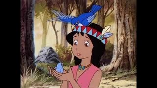 POCAHONTAS 1994 Goodtimes Children's Classics Animated Movie not Disney