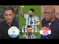 Argentina vs Croatia 3 0 Lionel Messi Are Through To Finals🏆 Ian Wright and Neville Reaction