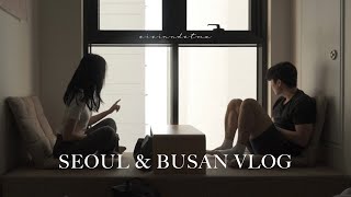 Korea Vlog | 🇰🇷 Getting a perm \u0026 facial, exploring Seoul, simple days in Busan