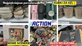 ACTION NAJPIEKNIEJSZA ZASTAWA PORCELANOWA❗️😱 NOWE ORYGINALNE KUBKI ZA 4 ZL✨️LAMPKI✨️SZAFKI