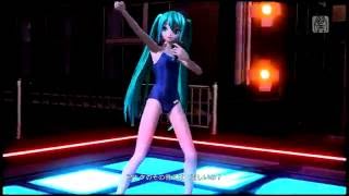 妄想スケッチ【初音ミク：スクール競泳（ディープスカイ）】