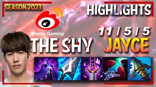 WBG The Shy JAYCE Top HIGHLIGHTS - KR Ranked