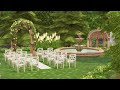 MANOR HOUSE WEDDING VENUE 💍 Part 2 // The Sims 4: Speed Build