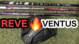 【シャフト好き必見！】REVEとVENTUS BLACKを試打比較🔥メリットはなに？デメリットは？