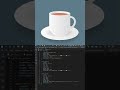 Hot Cap of Tea Animation in HTML and CSS