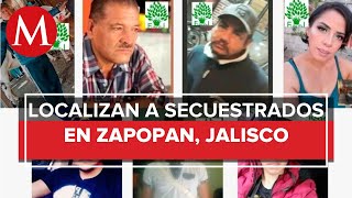 Localizan con vida a siete personas privadas de la libertad en Zapopan