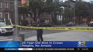 NYPD: 25-year-old shot in Crown Heights