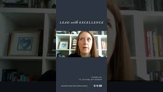 The magic of thought partners in leadership | Lead with Excellence ft. Melissa K. Jones