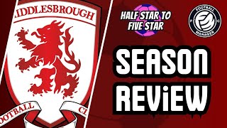 SEASON REVIEW - MIDDLESBROUGH