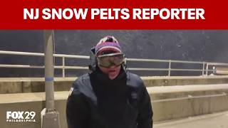NJ weather update: Wind and wet snow combo causes issues down the shore