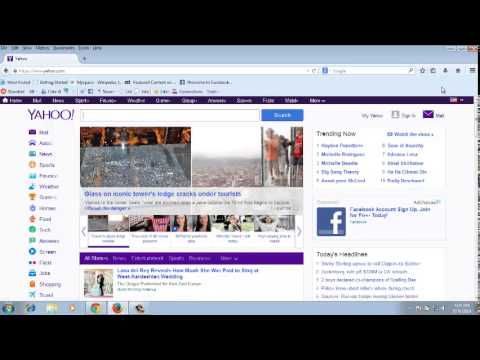 How To Make Yahoo My Home Page On Firefox How To Make Yahoo My Home Page On Firefox