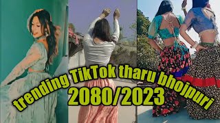 New Tharu trending TikTok viral video 2080//New Tharu bhojpuri trending song TikTok 2023