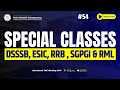 ESIC, DSSSB ,RML & RRB Special class #54 | Most Important Questions