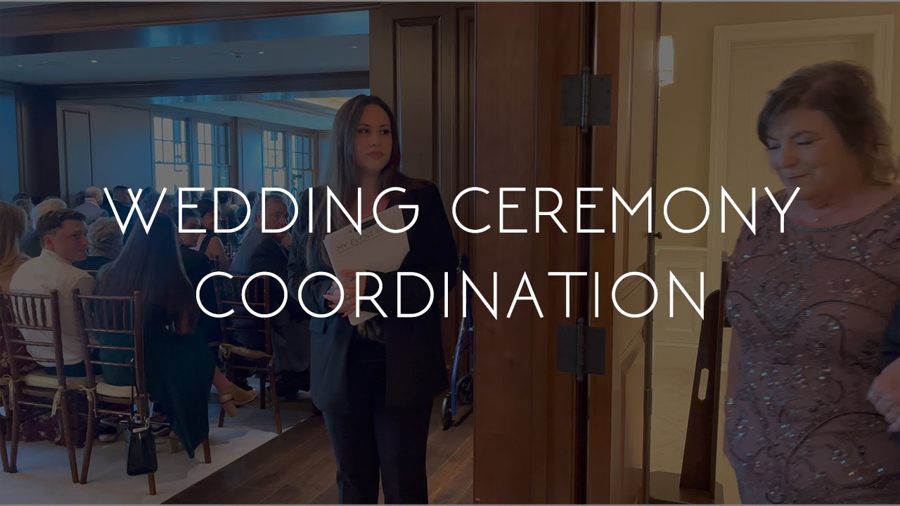 Wedding Ceremony Coordination Youtube