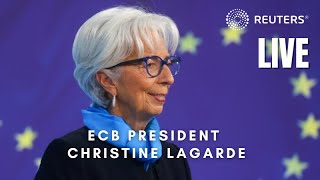 LIVE: European Central Bank president Christine Lagarde speaks to press after raising interest ra…