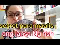 THE SECRET TO REMOVE SMELLY FISH IN AN EASY WAY#PAANO ALISIN ANG LANSA NG KAHIT ANONG KLASE NG ISDA