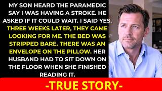 She asked if my stroke could wait. I said yes. Then I disappeared forever.