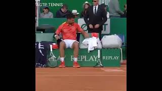 Novak Djokovic argues over line call, breaks racquet brutally got warning